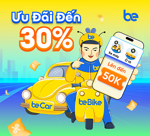 Phiếu giảm giá khi sử dụng dịch vụ của BE