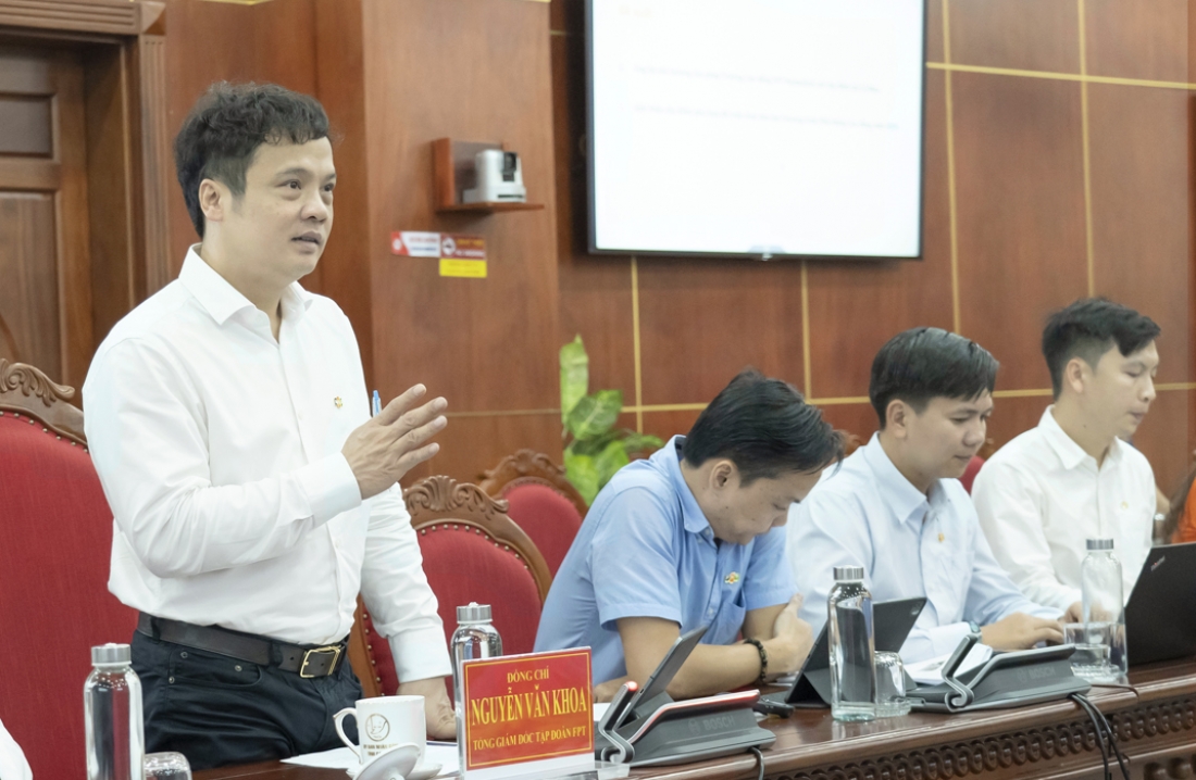 FPT đề xuất thúc đẩy giáo dục và chuyển đổi số với Cà Mau