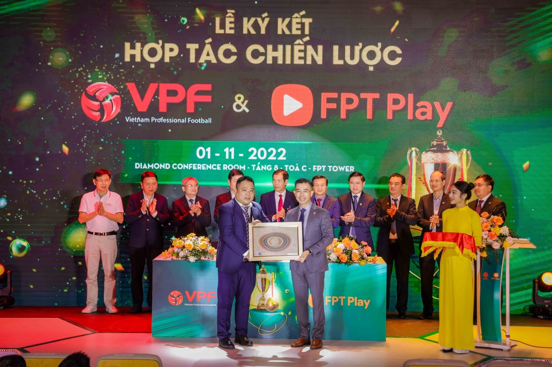 VFF và FPT Play ký kết hợp tác chiến lược: Nâng tầm bóng đá Việt
