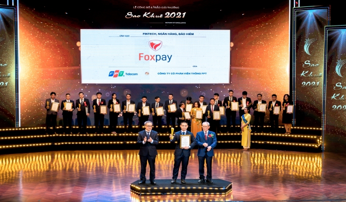Ví điện tử Foxpay của FPT Telecom được vinh danh giải Sao Khuê 2021
