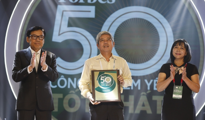 FPT năm thứ 9 độc chiếm lĩnh vực công nghệ trong danh sách Top 50 của Forbes