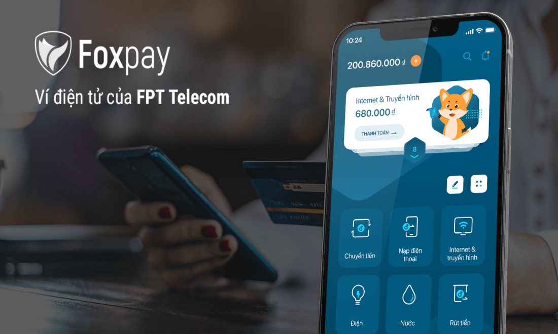 Thanh toán trực tuyến cực dễ trên Ví điện tử Foxpay