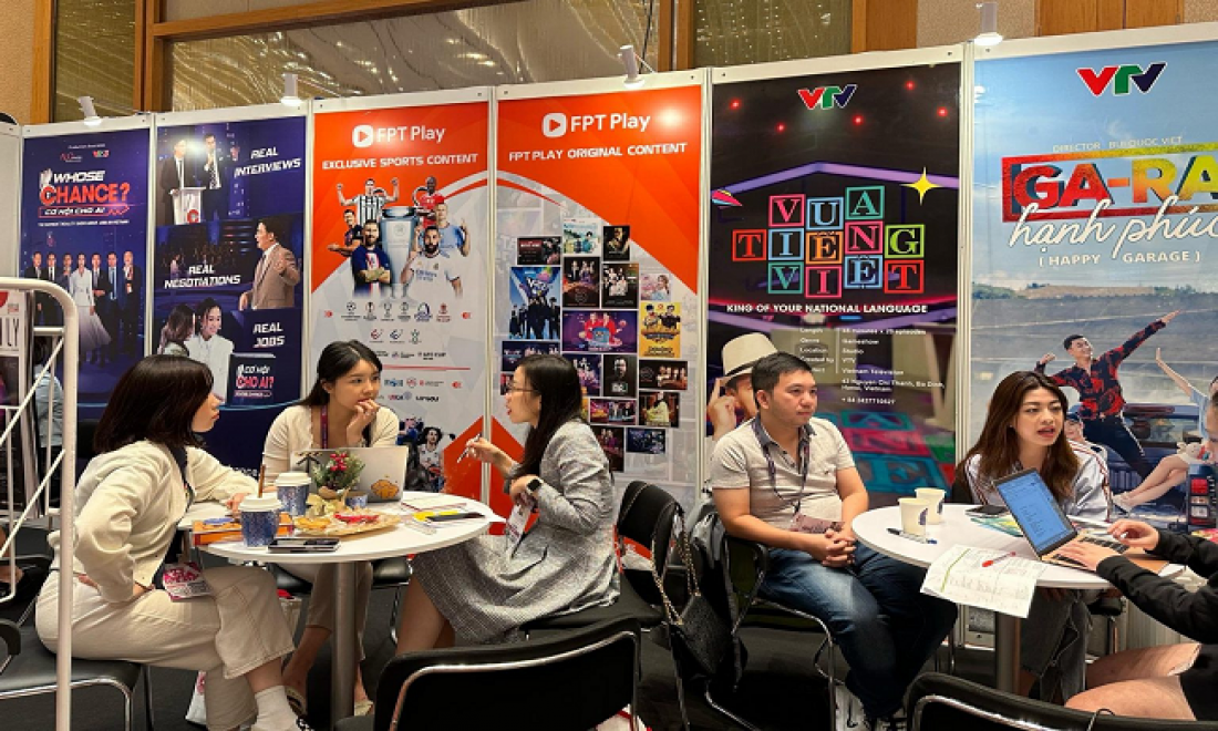 FPT Play gây ấn tượng tại triển lãm Truyền hình Châu Á
