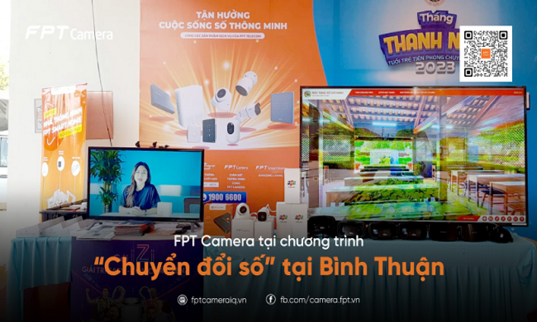 FPT Camera tại chương trình "Chuyển đổi số" tỉnh Bình Thuận