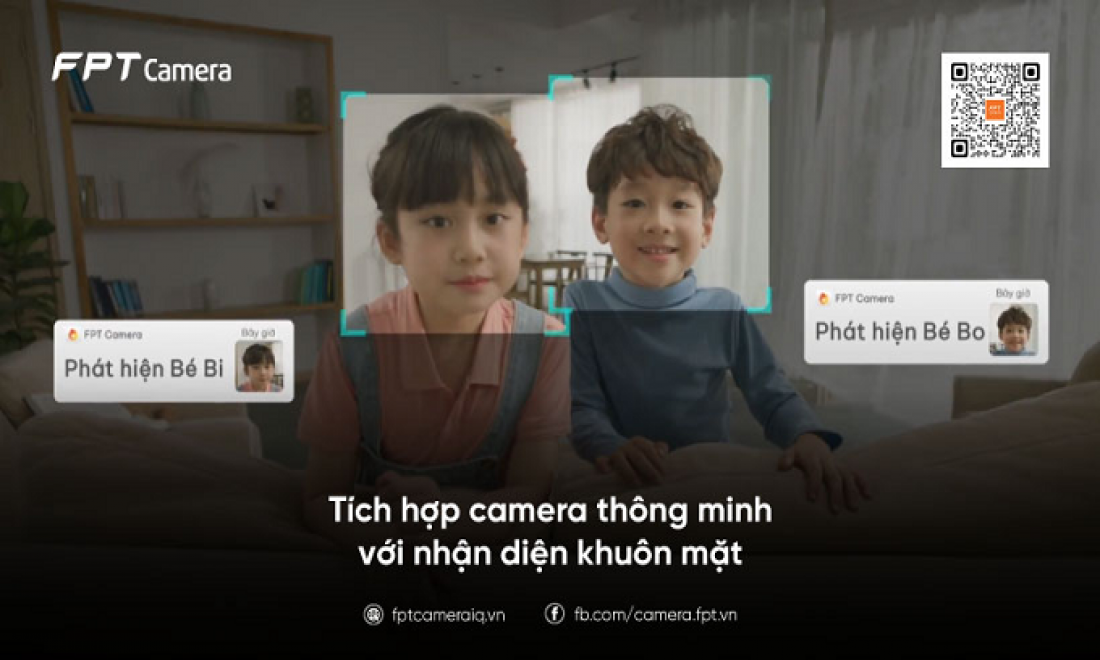 Tích hợp camera thông minh với nhận diện khuôn mặt