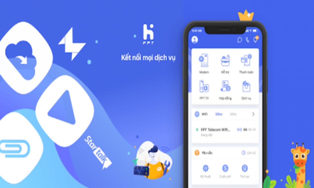 Hướng dẫn kiểm tra tốc độ Wi-Fi với ứng dụng Hi FPT trên điện thoại thông minh