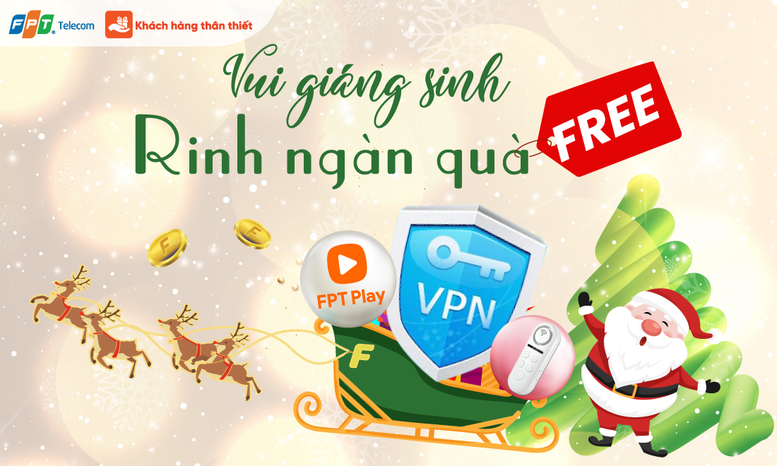 Vui Giáng Sinh – rinh ngàn quà miễn phí cùng Khách hàng thân thiết