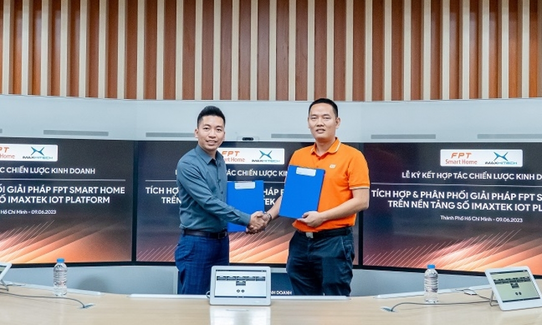 FPT Smart Home ký kết hợp tác chiến lược kinh doanh cùng iMAXHITECH
