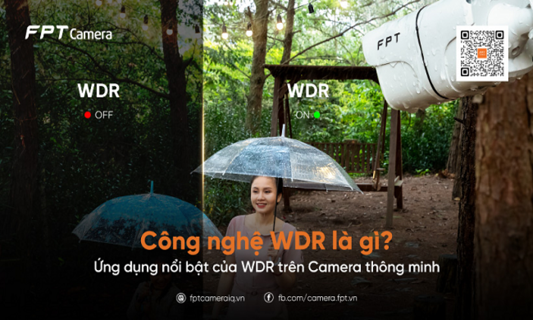 Công nghệ WDR trên camera giám sát an ninh FPT