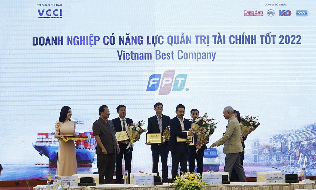 FPT là công ty công nghệ duy nhất lọt top doanh nghiệp quản trị tài chính tốt