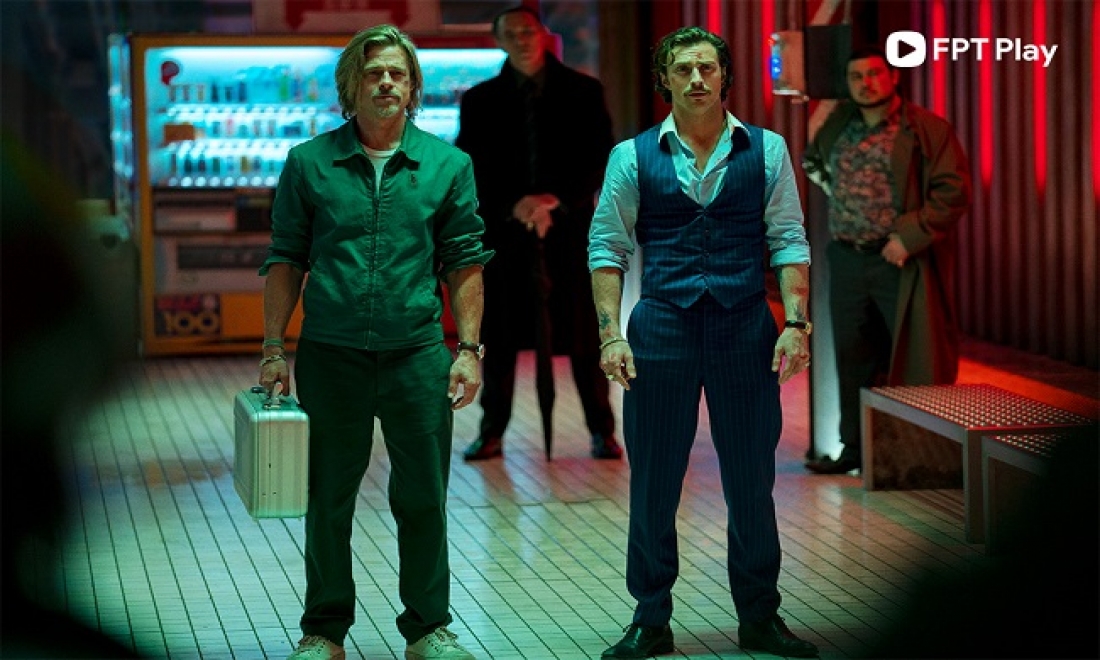 Brad Pitt số nhọ trong siêu phẩm ‘Bullet Train’ trên FPT Play