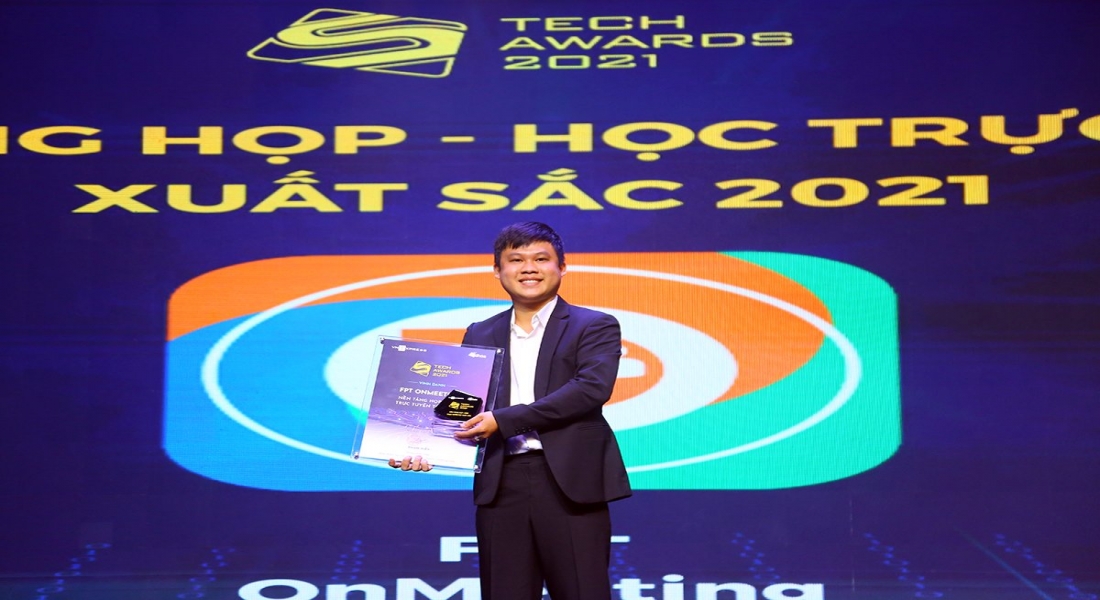 Giải pháp OnMeeting của FPT chiến thắng ở Tech Awards 2021