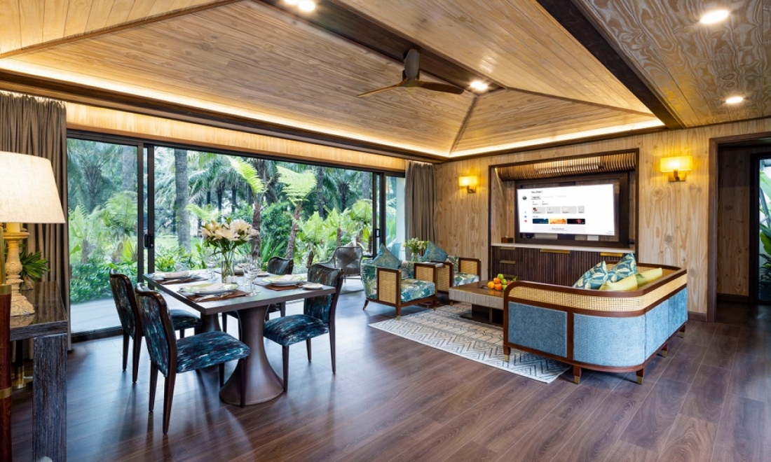 Không gian sống cao cấp kết hợp giữa nhà thông minh và nhà sinh thái