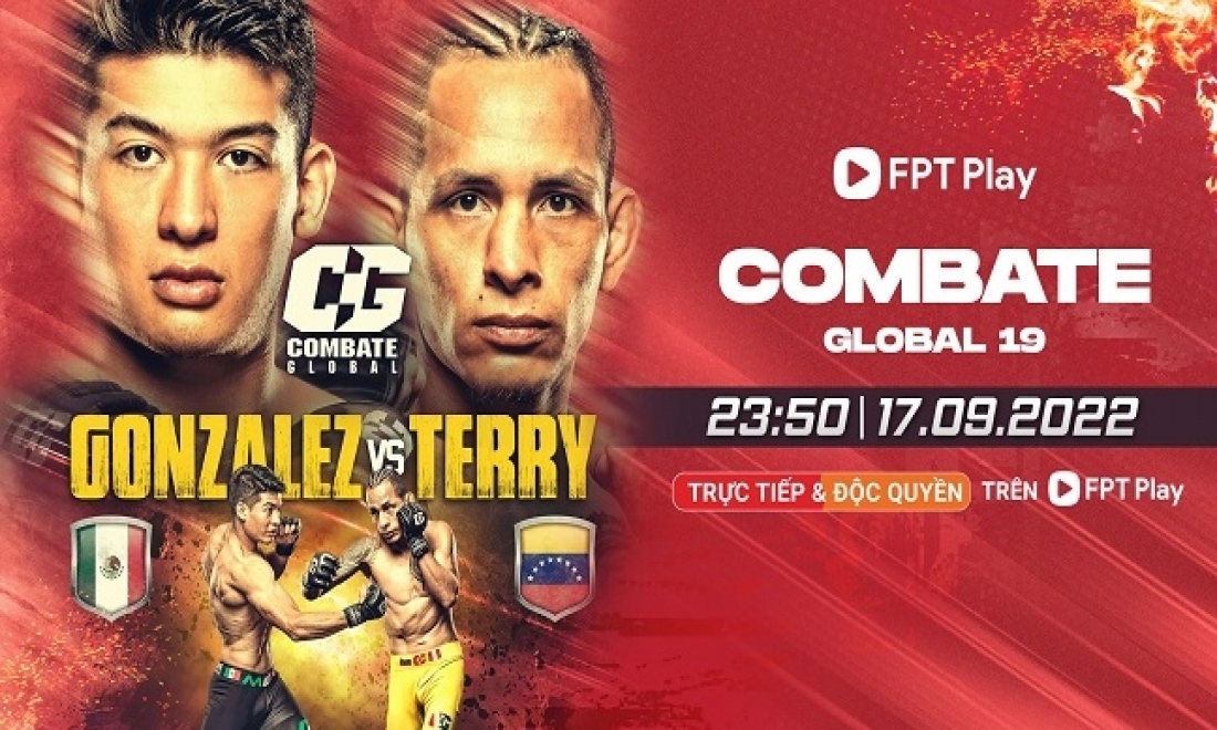 Đón xem Combate Global MMA 19 trực tiếp trên FPT Play