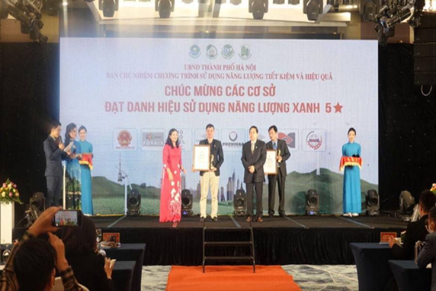 Trung tâm dữ liệu FPT Fornix đạt danh hiệu cơ sở sử dụng năng lượng xanh