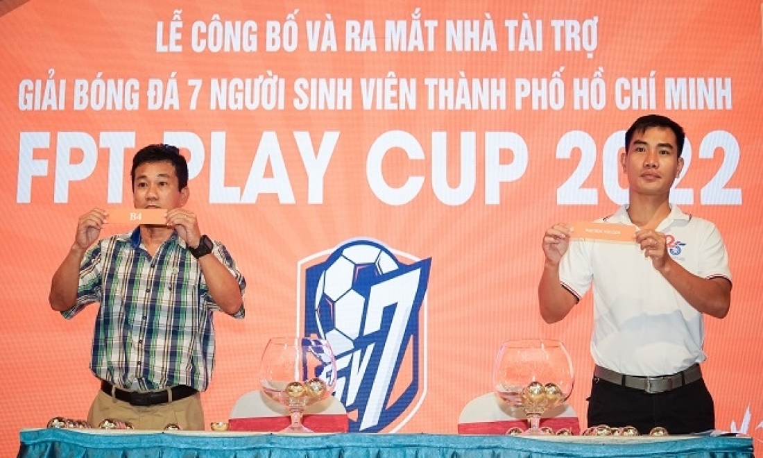 Ra mắt giải bóng đá 7 người FPT Play Cup 2022 dành cho sinh viên TP. Hồ Chí Minh