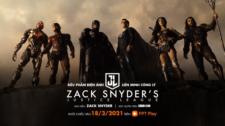 HOT: Justice League bản Zack Snyder được chiếu độc quyền trên FPT Play