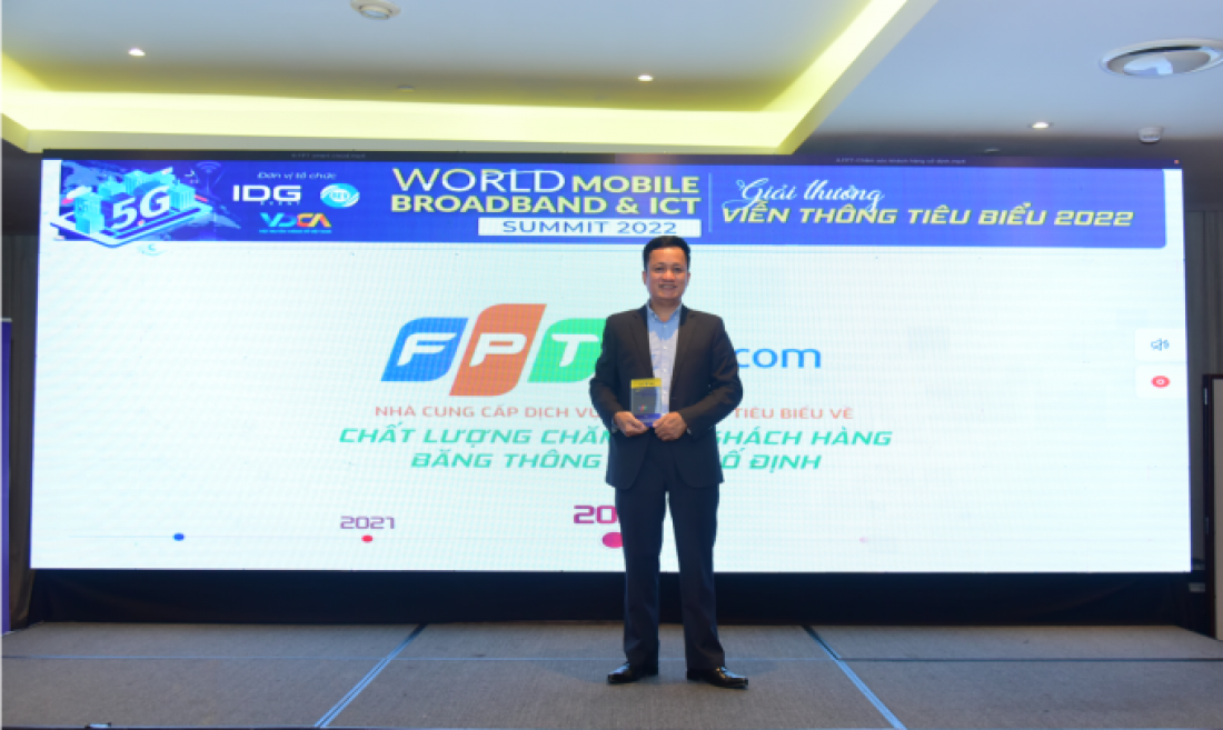 FPT Telecom nhận giải thưởng về dịch vụ chăm sóc khách hàng