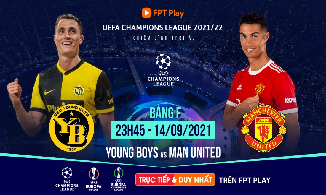 BSC Young Boys chạm trán Manchester United: Chờ đợi màn tỏa sáng cua Ronaldo