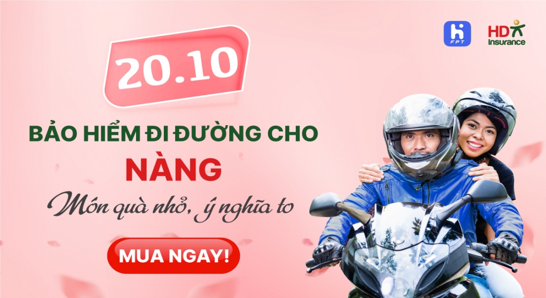 Mua bảo hiểm trách nhiệm dân sự cho người phụ nữ thân yêu của bạn nhân ngày 20/10