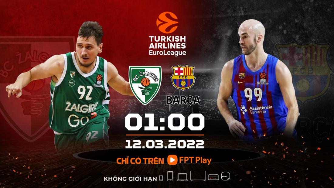 FC Barcelona chạm trán Zalgiris Kaunas: Chuyến về nhà khó khăn của HLV Jasikevicius