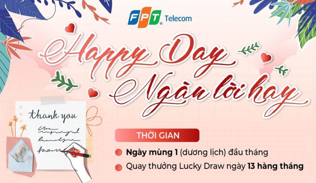 Chương trình 'Happy Day – Ngàn lời hay’ của FPT Telecom lập kỷ lục mới