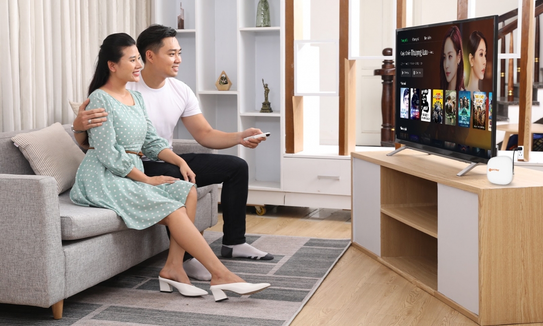 Khuyến mãi gói combo Truyền hình có tích hợp Internet của FPT Telecom cho gia đình