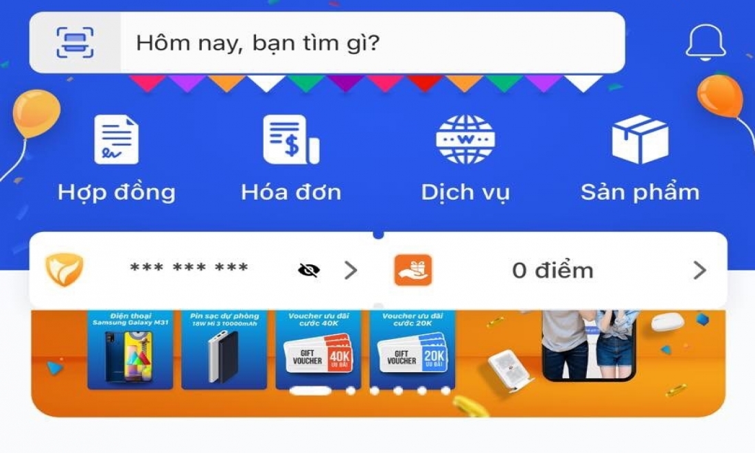 Hướng dẫn sử dụng tính năng hỗ trợ trên ứng dụng Hi FPT