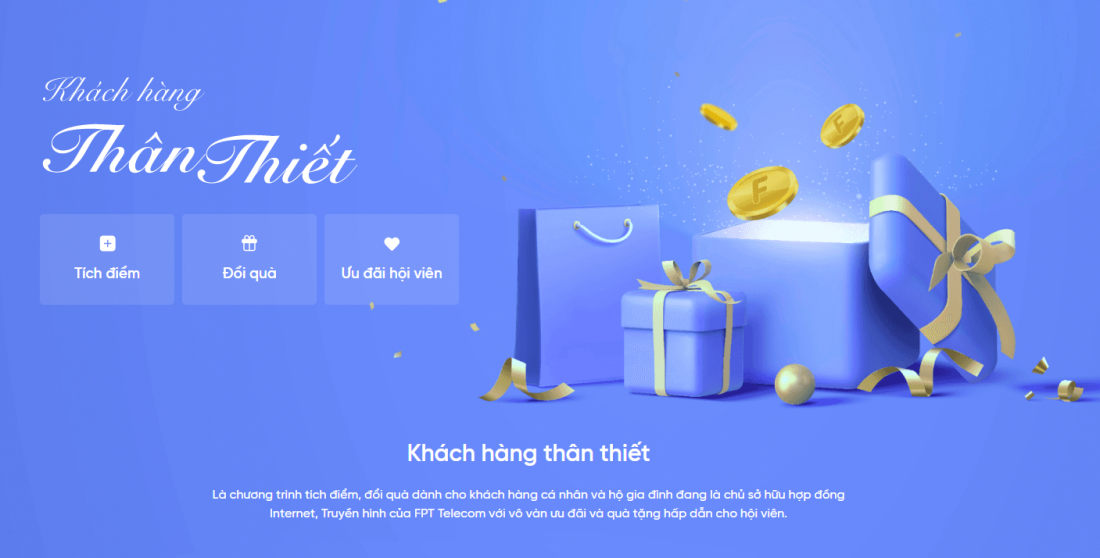 Trải nghiệm khách hàng thân thiết ngay trên nền tảng web