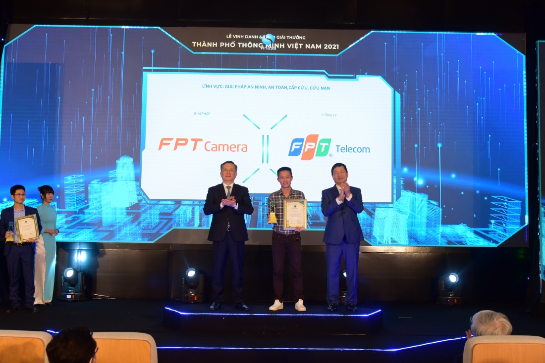FPT Camera đạt bình chọn 5 sao tại “Giải thưởng Thành phố thông minh Việt Nam 2021”