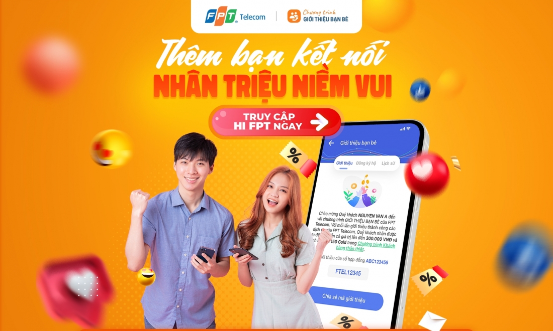 CƠ HỘI TRÚNG IPHONE 13 KHI THAM GIA CHƯƠNG TRÌNH “THÊM BẠN KẾT NỐI, NHÂN TRIỆU NIỀM VUI”