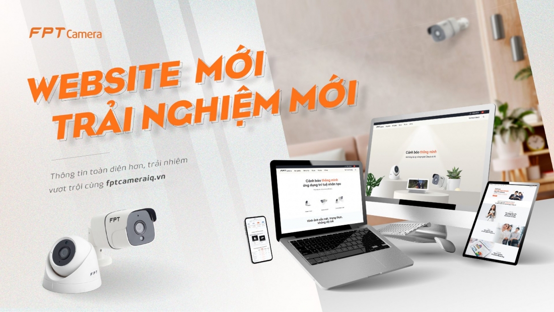 FPT Camera ra mắt giao diện website mới