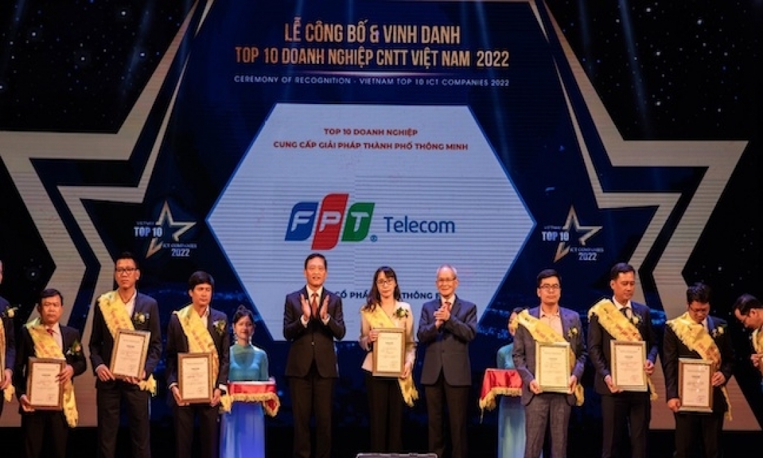 FPT Telecom vào top 10 doanh nghiệp cung cấp giải pháp thành phố thông minh