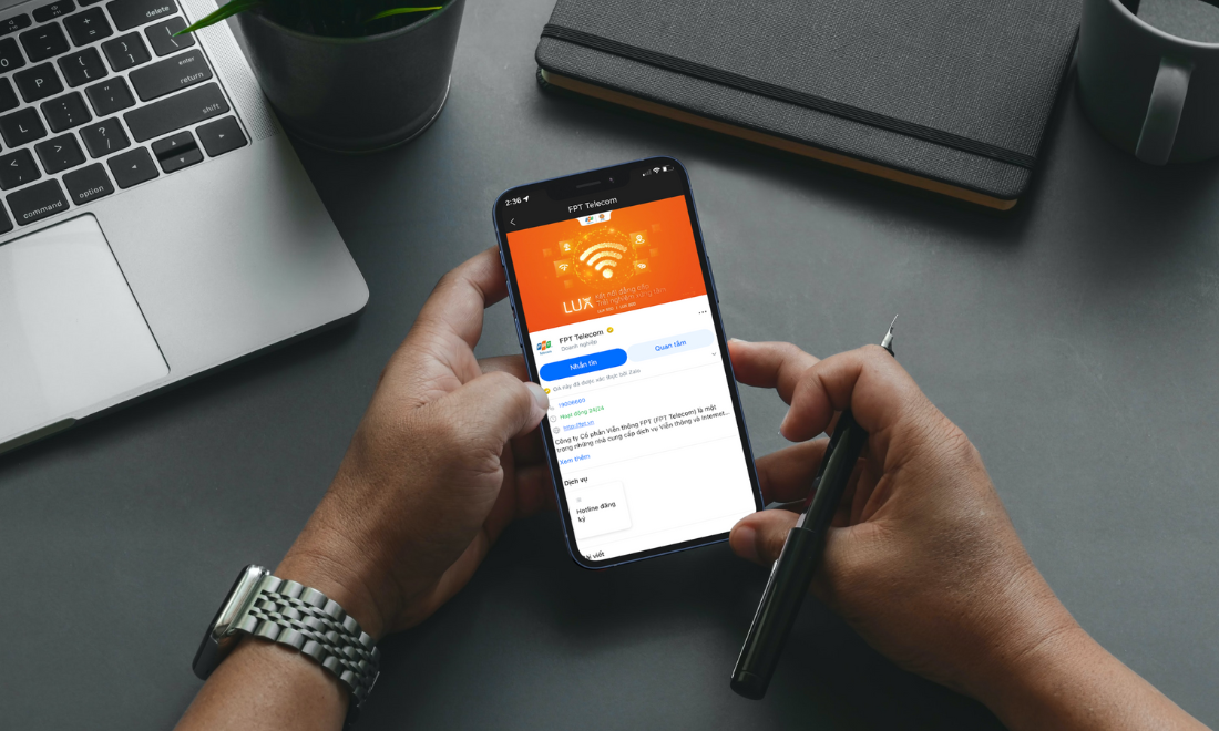 FPT Telecom chuyển đổi phương thức thông báo qua ứng dụng Zalo