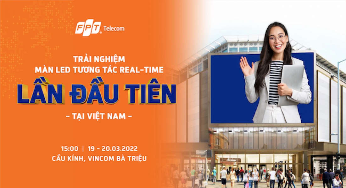 Trải nghiệm sự kiện tương tác real-time trên đường phố Hà Nội lần đầu tiên có mặt tại Việt Nam