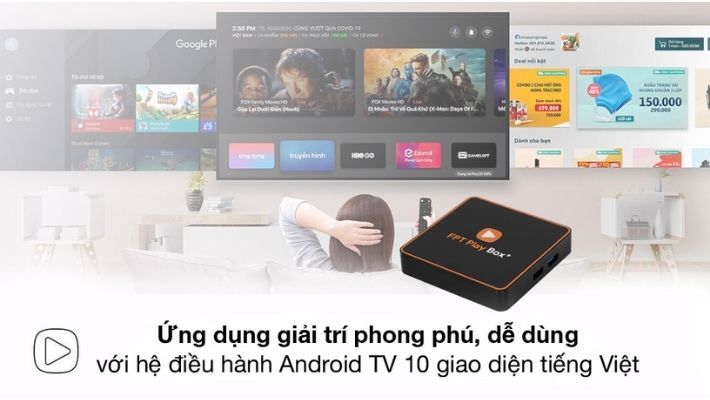 Hướng dẫn học online qua Zoom trên FPT Play Box