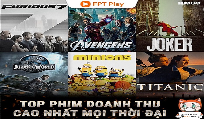 Top phim đạt doanh thu cao nhất mọi thời đại mà các mọt phim không thể bỏ qua