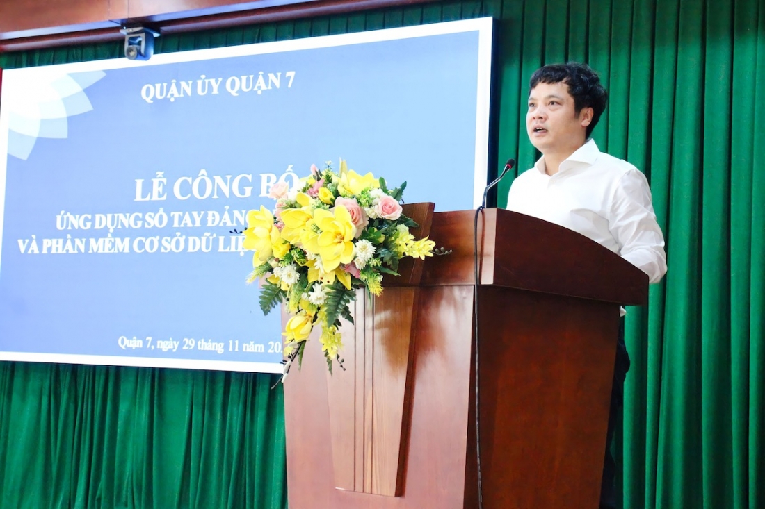 FPT giúp quận 7 ứng dụng công nghệ quản lý đảng viên và đánh giá cán bộ, công chức