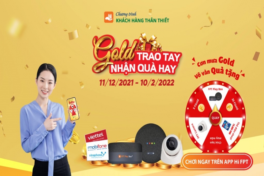 FPT Telecom tri ân khách hàng cuối năm với “Vòng quay may mắn" trị giá tổng giải thưởng lên tới 150 triệu đồng