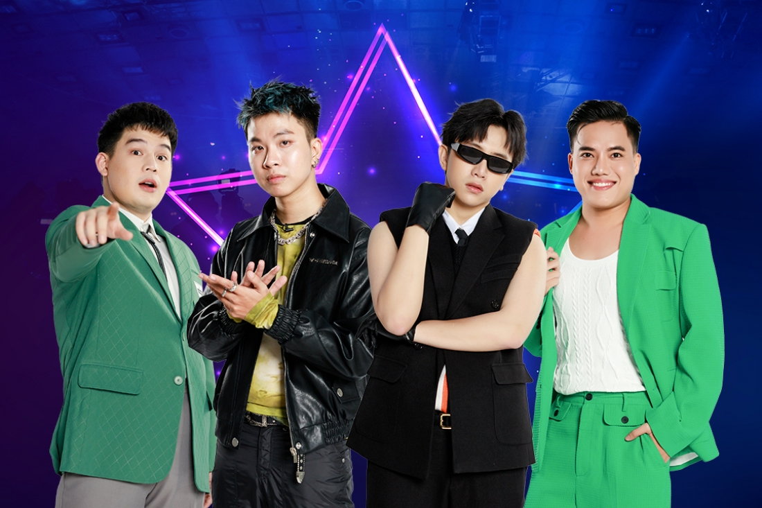 Duy Khương, Long Chun, Tùng Maru và Rtee ‘hội ngộ’ tại Ngôi Sao 30s