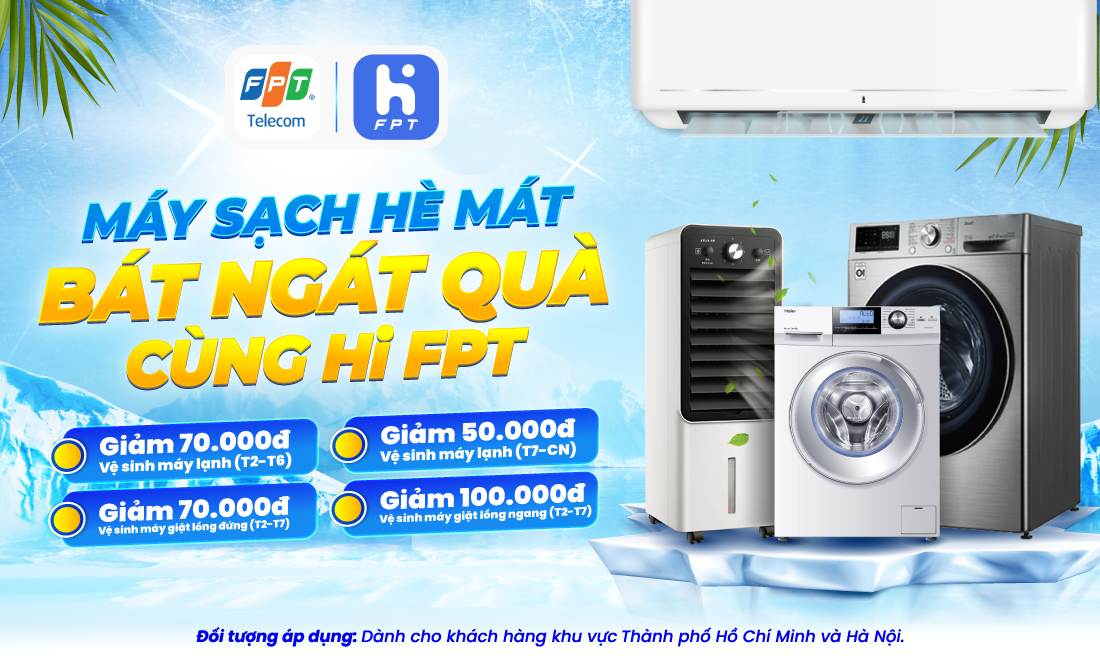 Hướng dẫn sử dụng dịch vụ điện lạnh với nhiều ưu đãi trên Hi FPT