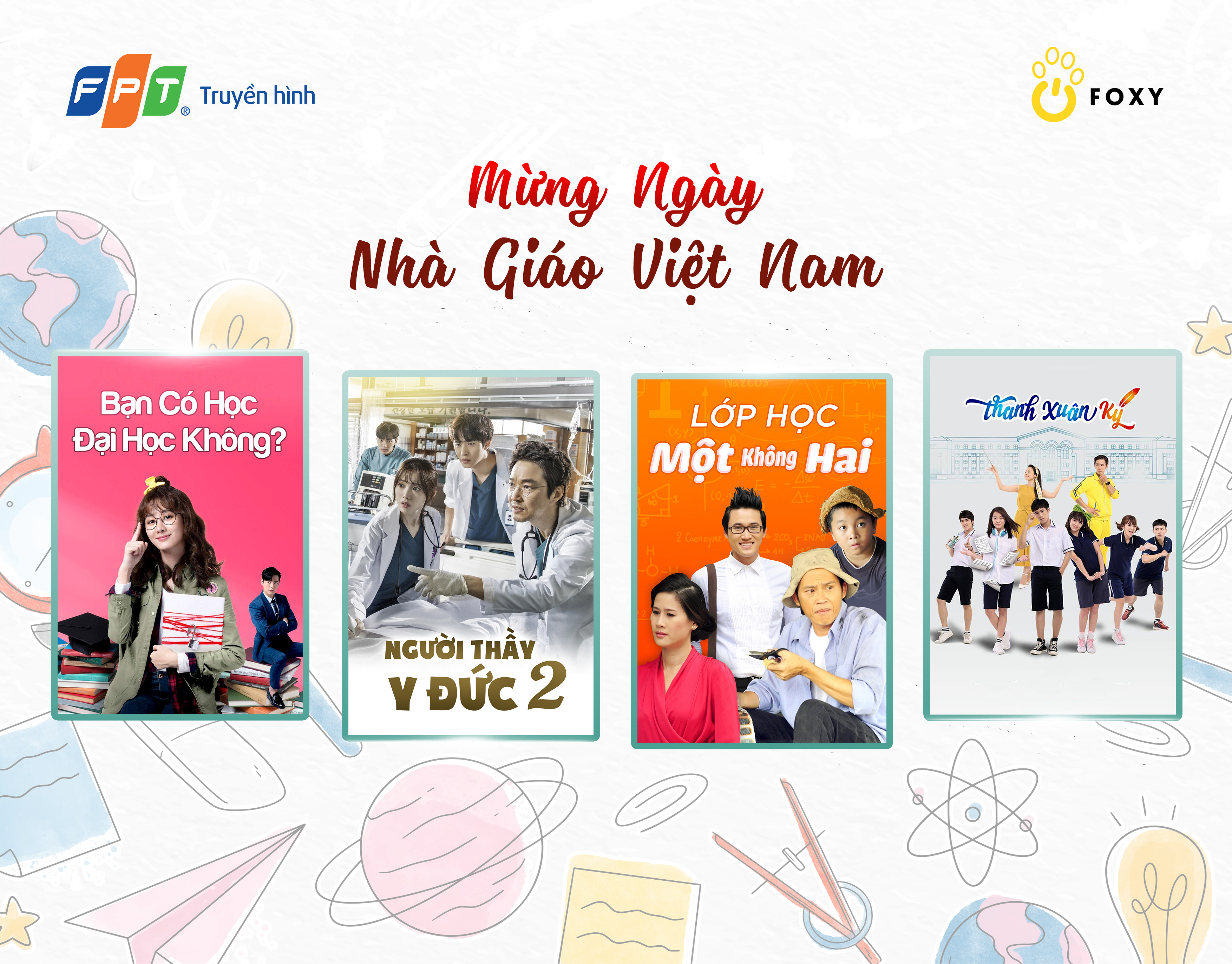 Top 4 bộ phim hay về tình thầy trò nhân dịp 20-11