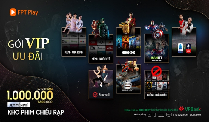 Đây là lý do gói VIP trên FPT Play sẽ là lựa chọn giải trí tuyệt vời