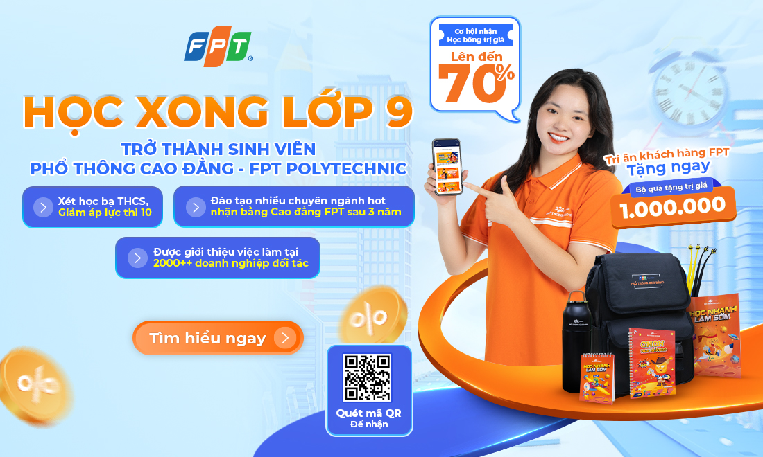 FPT Telecom chung tay cùng FPT Polytechnic trao cơ hội học tập ưu việt cho thế hệ trẻ Việt Nam
