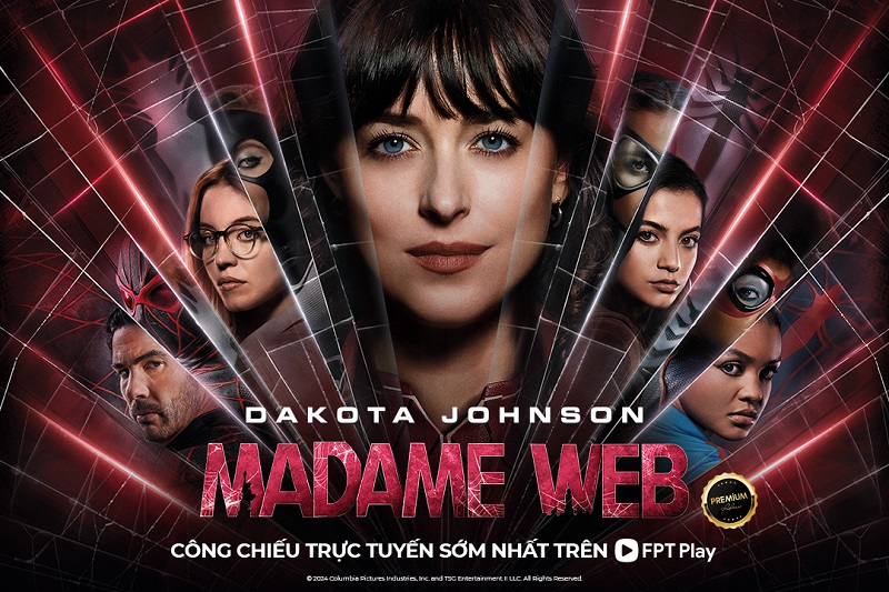 Madame Web công chiếu trực tuyến trên FPT Play