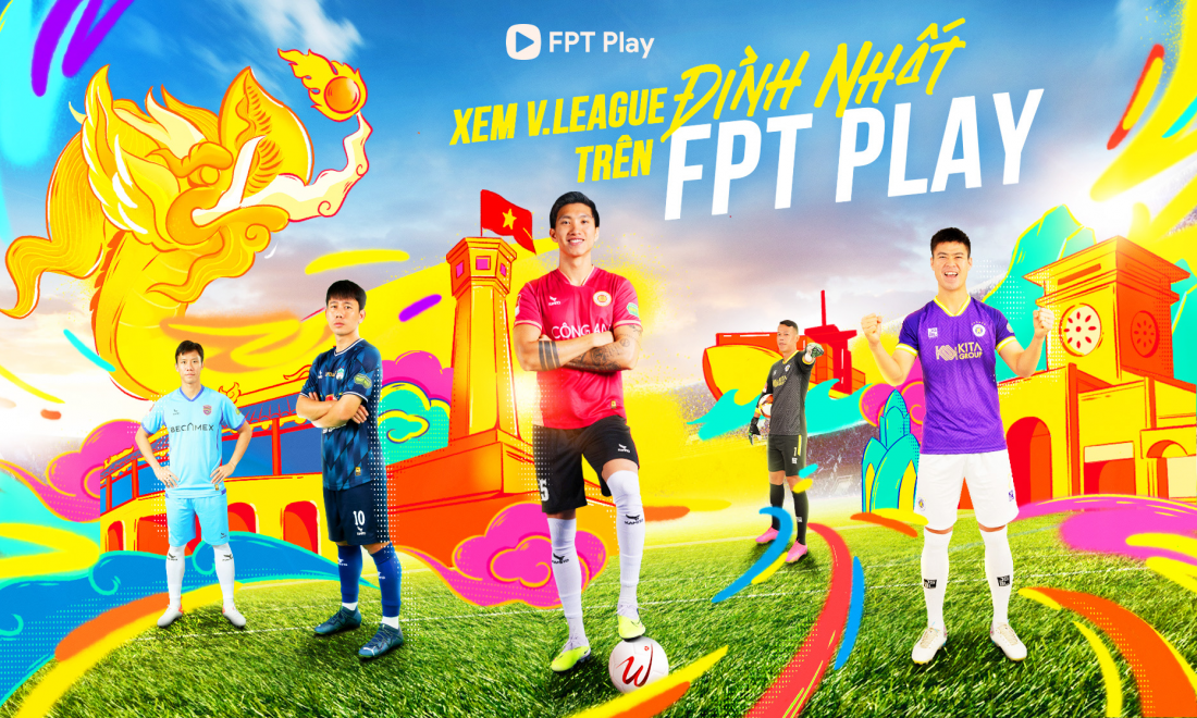 FPT Play làm mới hình ảnh V.League