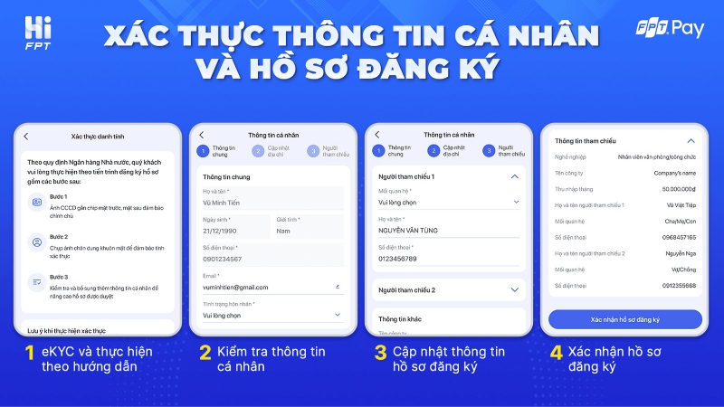 Xác thực thông tin FPT Paylater