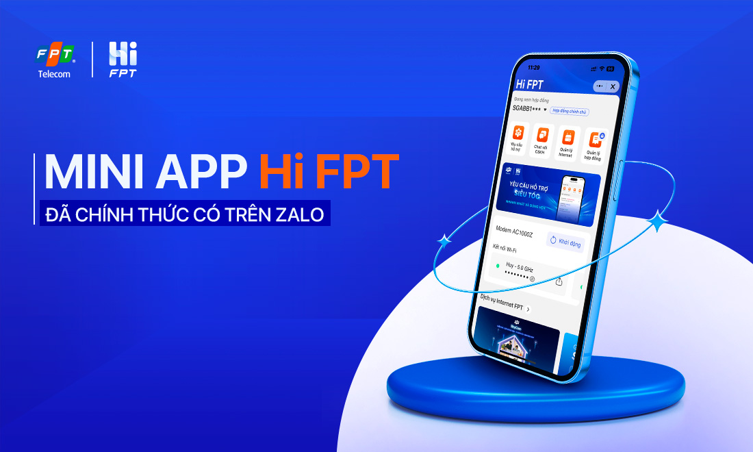 Mini app Hi FPT đã chính thức có mặt trên Zalo