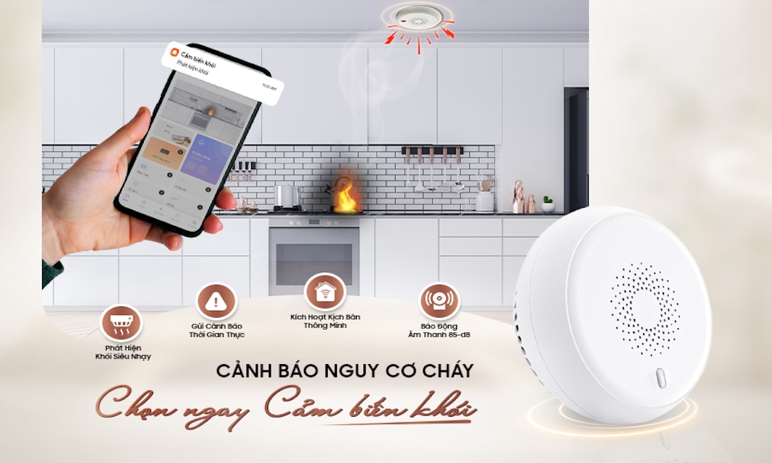 GIẢI PHÁP PHÁT HIỆN, CẢNH BÁO CHÁY NỔ HIỆU QUẢ CHO MỌI GIA ĐÌNH TRONG MÙA ĐÔNG