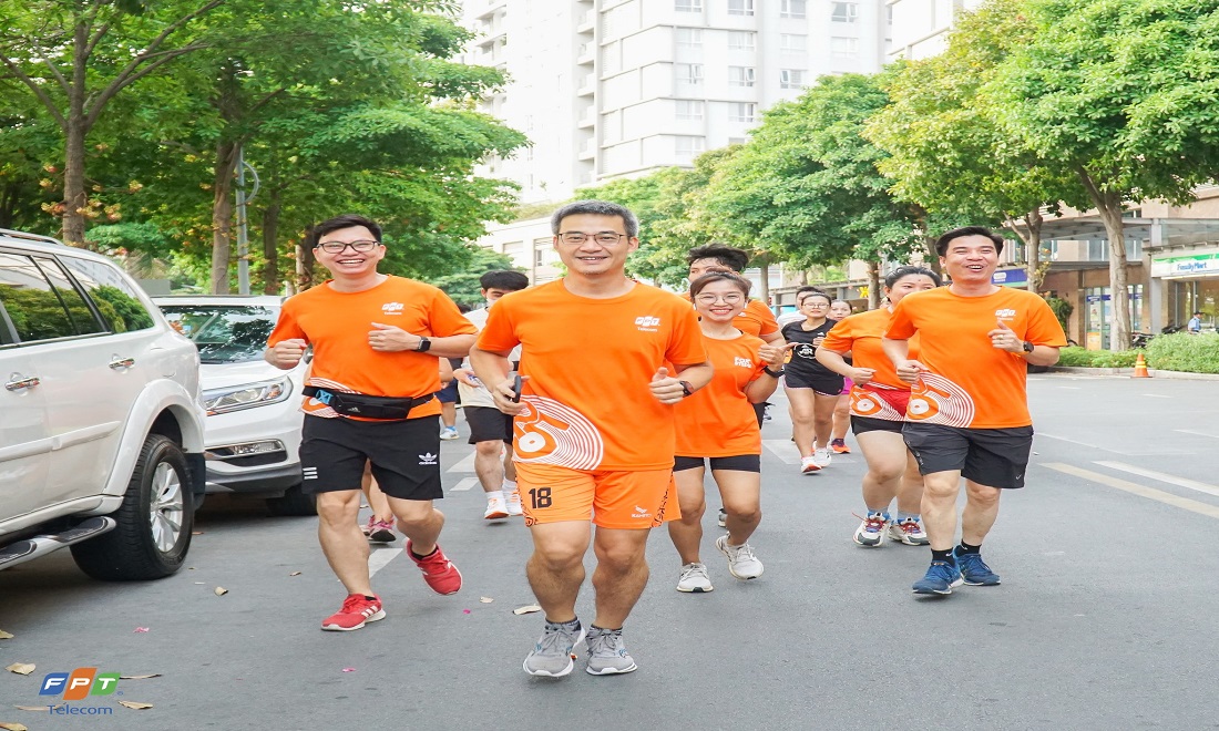 FPT Telecom đạt 20 vòng trái đất tại giải chạy vì cộng đồng